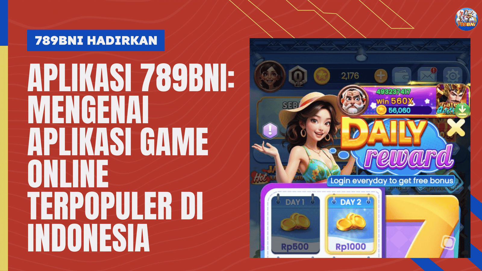 Aplikasi 789BNI Game Online Terpopuler di Indonesia