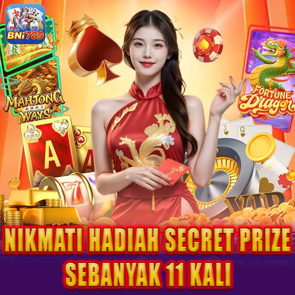 Bonus Secret Prize Hingga 11x di 789bni aplikasi